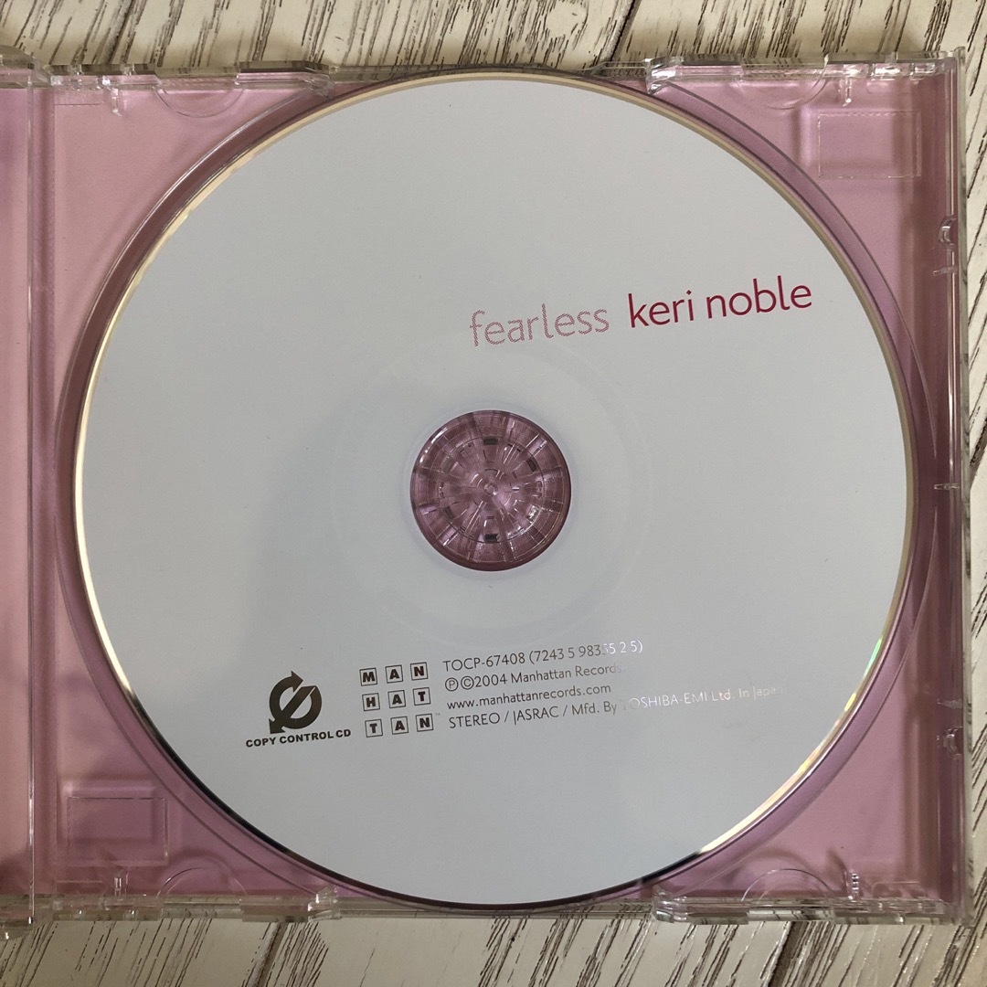 フィアレス fearless keri noble エンタメ/ホビーのCD(ポップス/ロック(洋楽))の商品写真