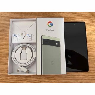 グーグルピクセル(Google Pixel)のGoogle Pixel 6a セージ(スマートフォン本体)