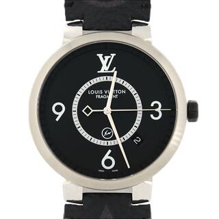 ルイヴィトン(LOUIS VUITTON)のルイヴィトン タンブールスリム･フラグメントデザイン Q1DM1 SS クォーツ(腕時計(アナログ))