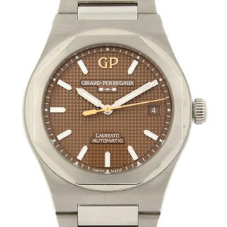 ジラールペルゴ(GIRARD-PERREGAUX)のジラール･ペルゴ ロレアート38mmコッパー 81005-11-3154-1CM SS 自動巻(腕時計(アナログ))