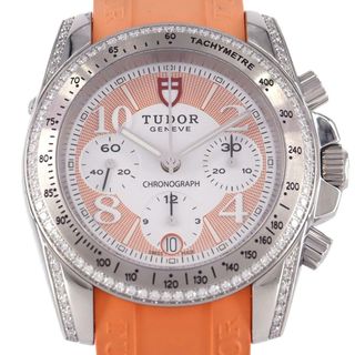 チュードル(Tudor)のチューダー/チュードル クラシックレディースクロノグラフ 20310 SS 自動巻(腕時計)