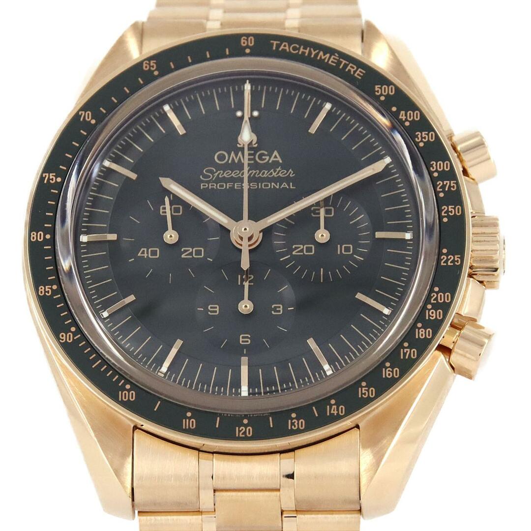 OMEGA(オメガ)のオメガ スピードマスタームーンウォッチプロ YG 310.60.42.50.10.001 YG 手巻 メンズの時計(腕時計(アナログ))の商品写真