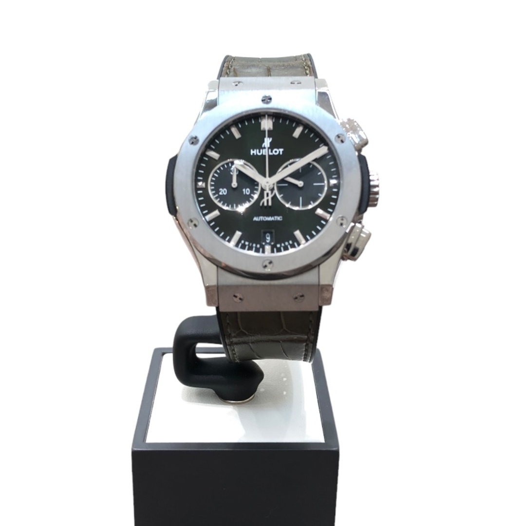 HUBLOT(ウブロ)の　ウブロ HUBLOT クラシックフュージョン クロノグラフ チタニウム グリーン 541.NX.8970.LR チタン メンズ 腕時計 メンズの時計(その他)の商品写真