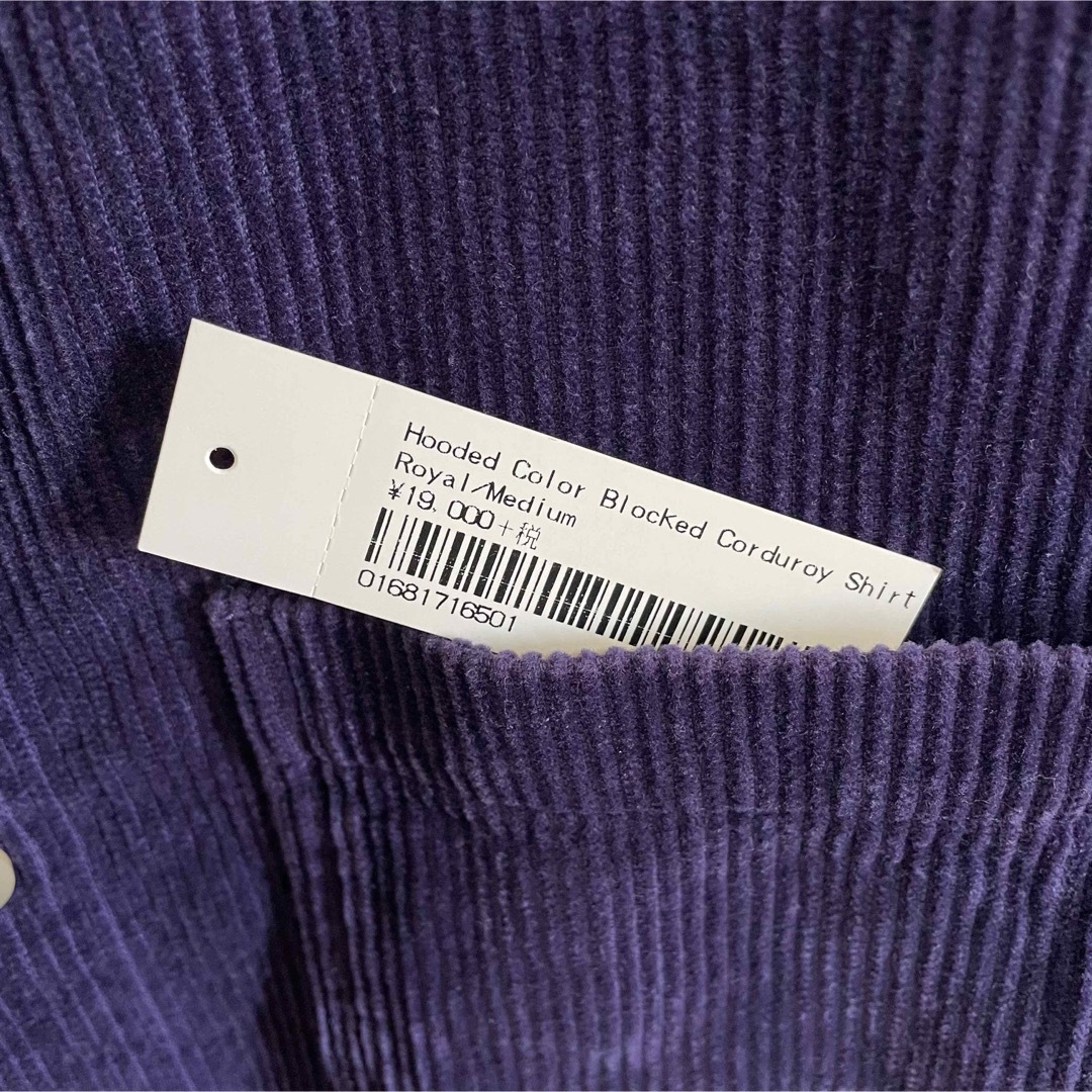 Supreme(シュプリーム)のmサイズsupreme Color Blocked Corduroy shirt メンズのトップス(シャツ)の商品写真