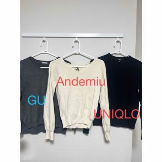 アンデミュウ(Andemiu)のアンデミュウ　UNIQLO GUニットセット(ニット/セーター)