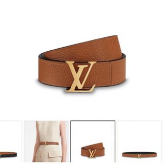 ルイヴィトン(LOUIS VUITTON)の サンチュール・イニシャル マドレーヌ リバーシブル 30MM ルイヴィトン(ベルト)