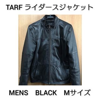 TARF ラムレザージャケット Black メンズ Mサイズ(レザージャケット)