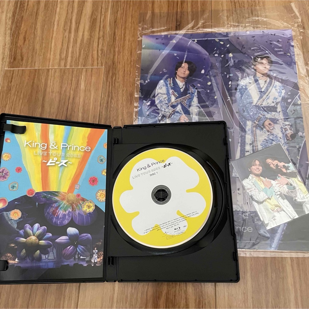 King & Prince(キングアンドプリンス)のKing ＆ Prince LIVE TOUR 2023〜ピースBlu-ray」 エンタメ/ホビーのDVD/ブルーレイ(アイドル)の商品写真