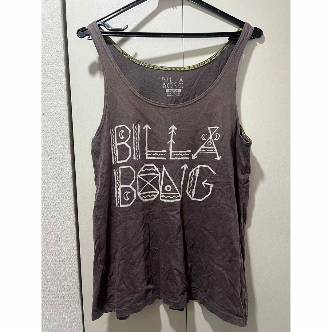 billabong(ビラボン)のビラボン　タンクトップ　レディースM レディースのトップス(タンクトップ)の商品写真