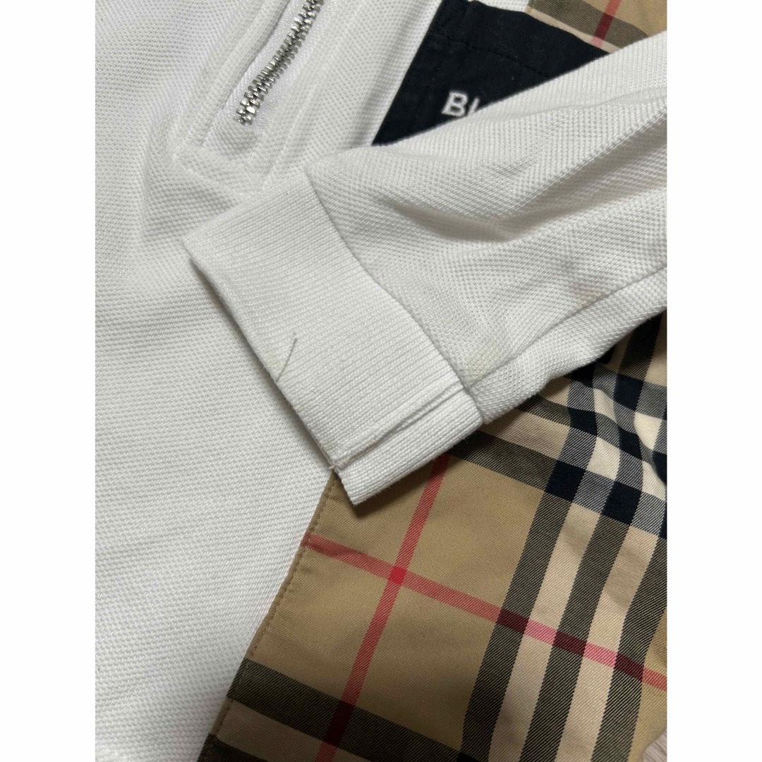 BURBERRY(バーバリー)のバーバリー　長袖ポロシャツ　18m 86cm キッズ/ベビー/マタニティのベビー服(~85cm)(シャツ/カットソー)の商品写真