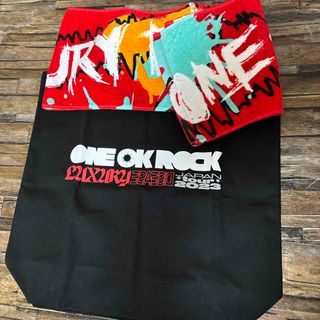 ワンオクロック(ONE OK ROCK)の【ONE OK ROCK 】2023 トートバッグ＆タオル　グッズ(ミュージシャン)