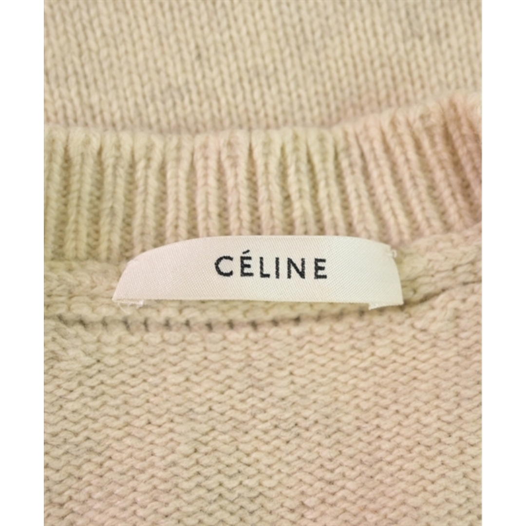 celine(セリーヌ)のCELINE セリーヌ ニット・セーター S ベージュ 【古着】【中古】 レディースのトップス(ニット/セーター)の商品写真