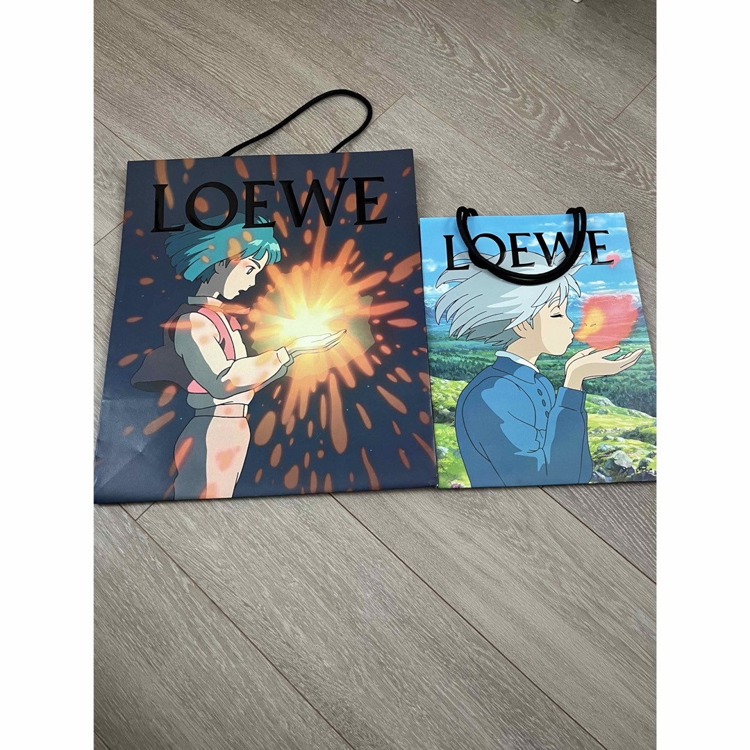 LOEWE - ロエベ ジブリ ハウルの動く城 ショッパーの通販 by S LOEWE - ロエベ ジブリ ハウルの動く城 ショッパーの通販 by S