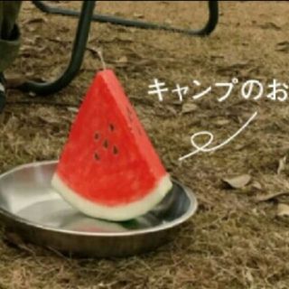 すいか　虫除けキャンドル　アウトドア(その他)