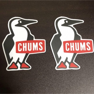 チャムス(CHUMS)の防水ステッカー　チャムス　CHUMS ペンギン　2枚セット(車外アクセサリ)