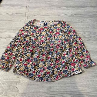 ベビーギャップ(babyGAP)の長袖Tシャツ　花柄水玉ミニー　３枚セットbabygap(Tシャツ/カットソー)