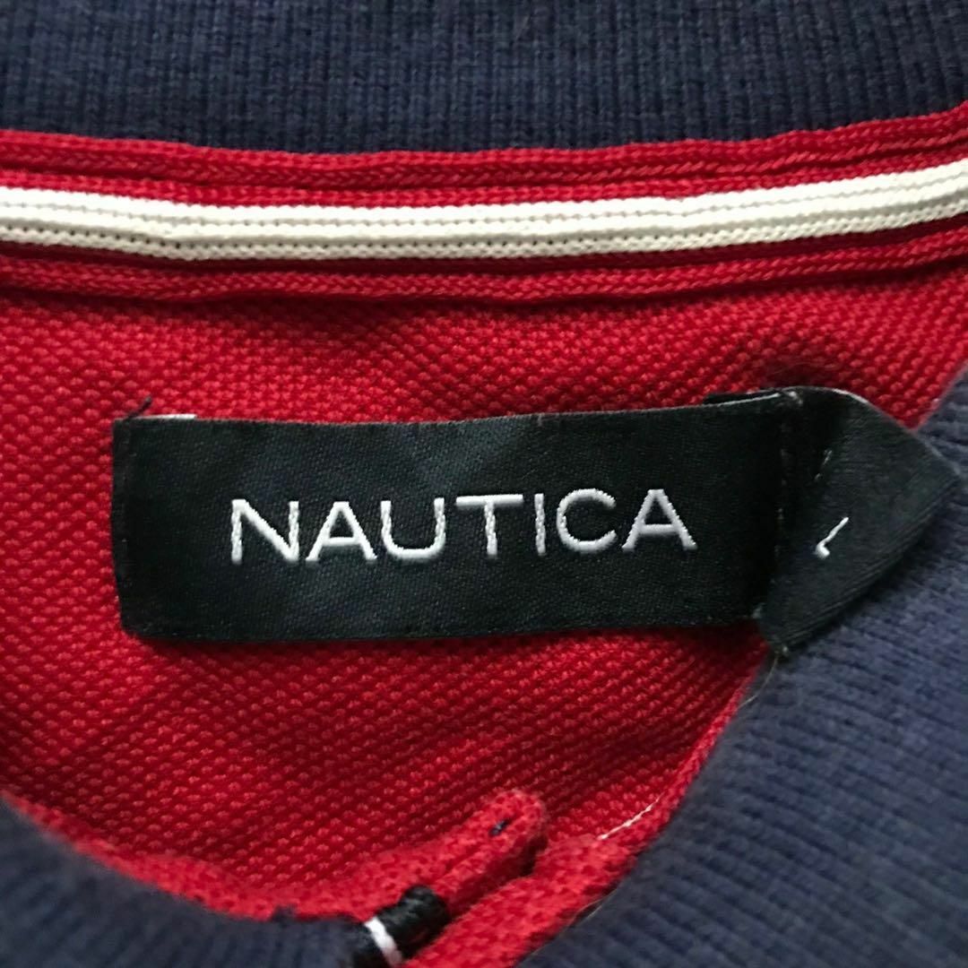 NAUTICA(ノーティカ)のnautica ポロシャツ 配色可愛い メンズのトップス(ポロシャツ)の商品写真