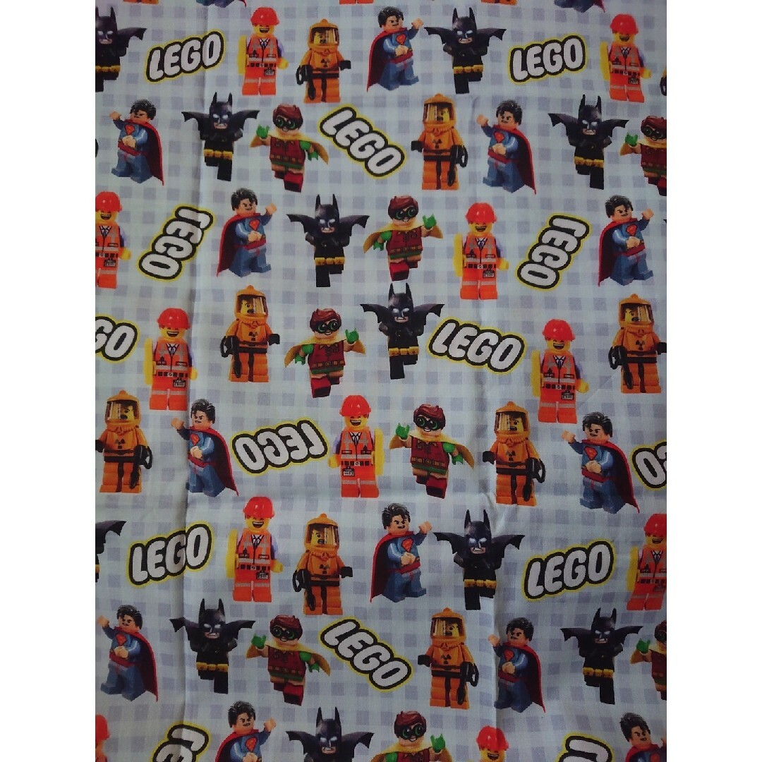 オーダーページ☆レゴ レゴブロック 入園入学グッズ マーベルヒーロー ハンドメイドのキッズ/ベビー(バッグ/レッスンバッグ)の商品写真