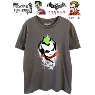 JOKER - THE JOKER’S FUN HOUSE　Tシャツ　L　グレー　USA古着