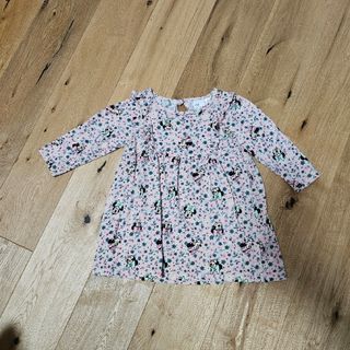 エイチアンドエム(H&M)のＨ&Mミニーちゃんワンピース𓅫⸒⸒74cm(ワンピース)