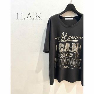 ハク(H.A.K)のH.A.K☆箔プリント Tシャツ(Tシャツ/カットソー(半袖/袖なし))