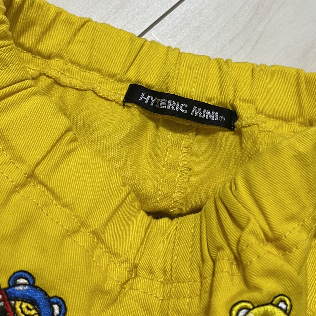 HYSTERIC MINI(ヒステリックミニ)のイエローテディ キッズ/ベビー/マタニティのキッズ服男の子用(90cm~)(パンツ/スパッツ)の商品写真