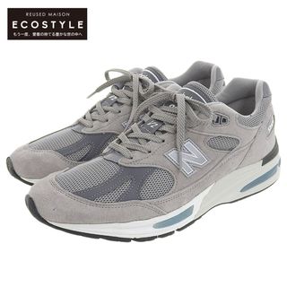 ニューバランス(New Balance)のニューバランス 美品 NEW BALANCE ニューバランス Made in UK 991 v2 GL2 スニーカー シューズ メンズ グレー 28cm U991GL2 10D(US)(その他)