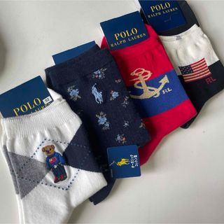 ポロラルフローレン(POLO RALPH LAUREN)の52 ポロ　ラルフローレン　靴下　ショートソックス　ブランド　レディース　婦人(ソックス)