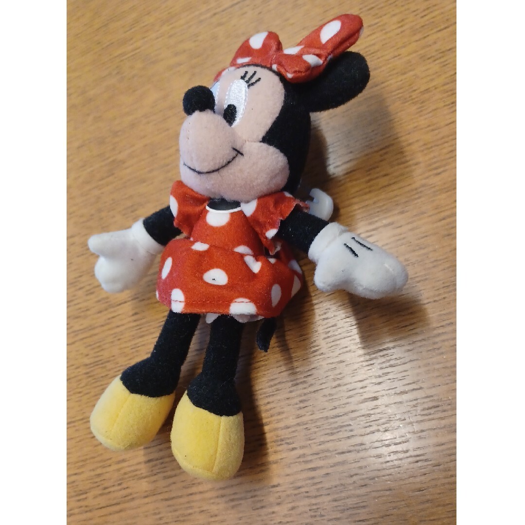 ミニーマウス(ミニーマウス)のミニーマウス　マスコット　バッチ エンタメ/ホビーのおもちゃ/ぬいぐるみ(キャラクターグッズ)の商品写真