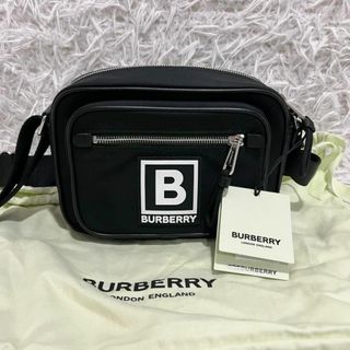 バーバリー(BURBERRY)のBurberry  ショルダーバッグ  Paddy ロゴ ナイロン 牛革(ショルダーバッグ)