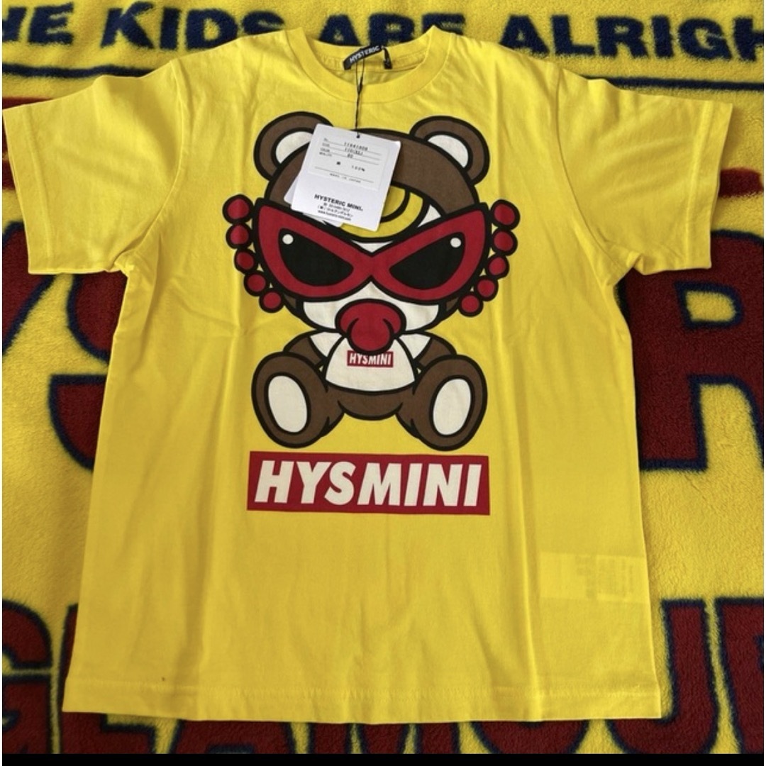 HYSTERIC MINI(ヒステリックミニ)の110 新品タグ付き　ヒスミニ　テディ キッズ/ベビー/マタニティのキッズ服女の子用(90cm~)(Tシャツ/カットソー)の商品写真