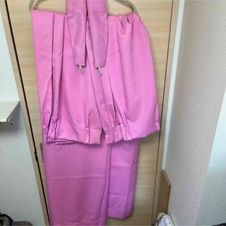 【値下げ】ピンク☆ロングカーテン2枚セット(カーテン)
