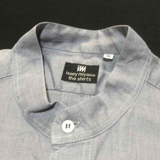 ISSEY MIYAKE - im issey miyake the shirts スタンドカラーリネンシャツ