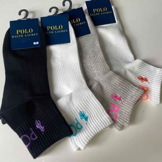 ポロラルフローレン(POLO RALPH LAUREN)の55 ポロ　ラルフローレン　靴下　ショートソックス　ブランド　レディース　婦人(ソックス)