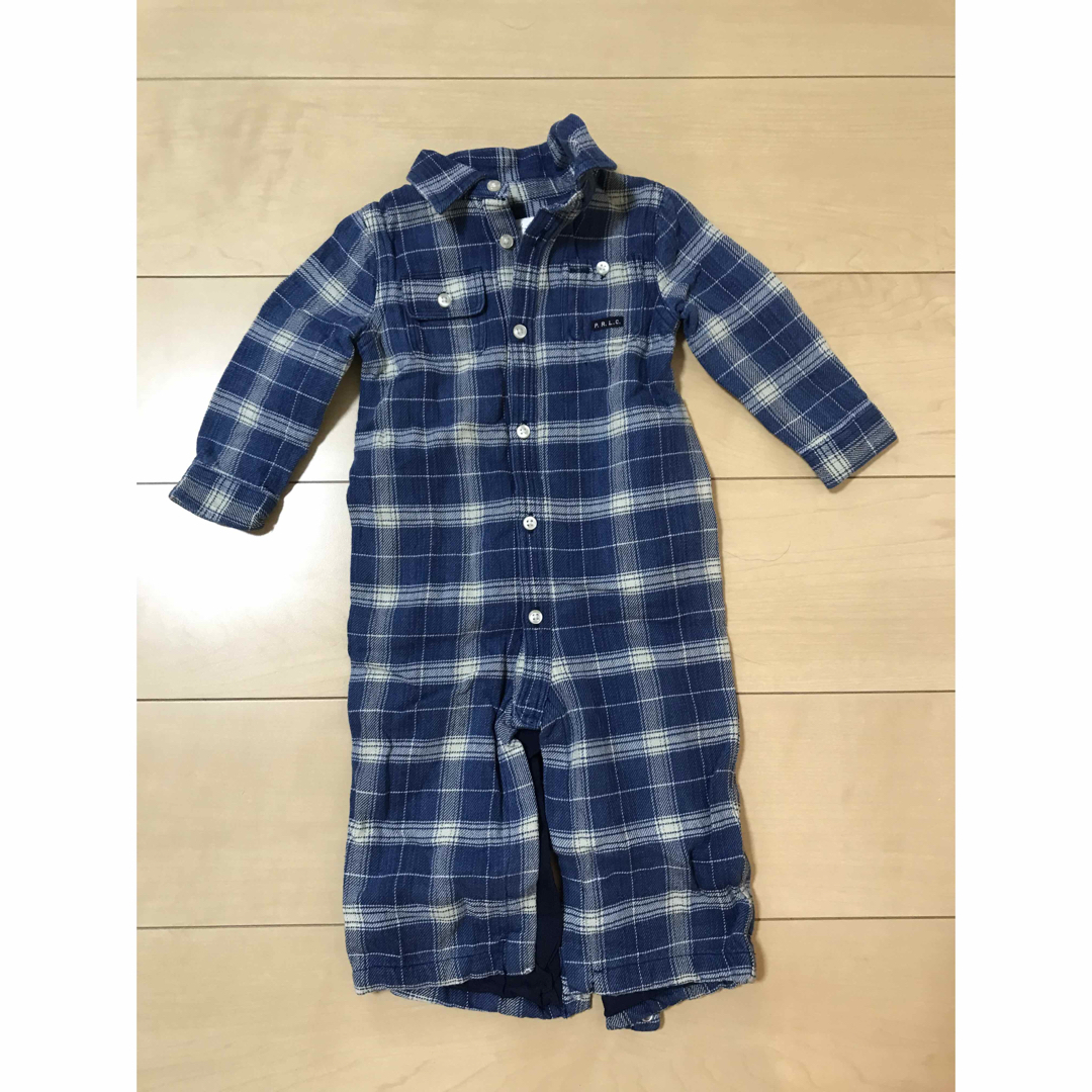 Ralph Lauren(ラルフローレン)のラルフローレン カバーオール ロンパース 9M キッズ/ベビー/マタニティのベビー服(~85cm)(カバーオール)の商品写真