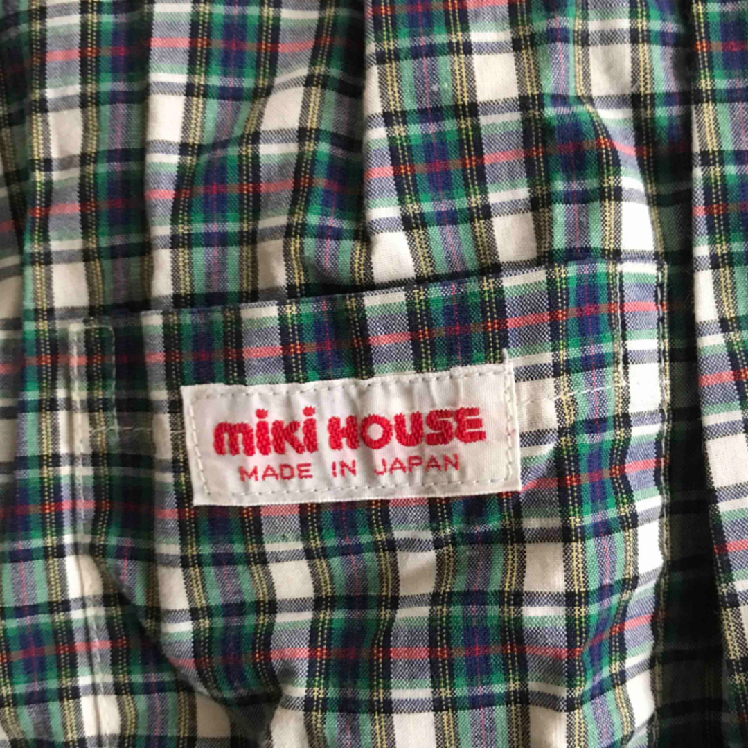 mikihouse(ミキハウス)のmikiHOUSE 長袖シャツ　100 キッズ/ベビー/マタニティのキッズ服男の子用(90cm~)(ブラウス)の商品写真