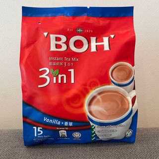 ボー(BOH)のBOH インスタントミルクティー　バニラ風味　15個入(茶)