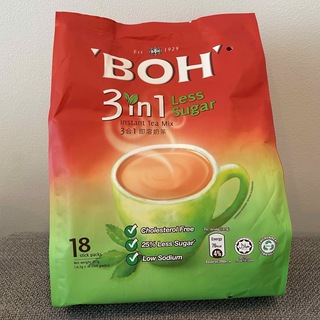 ボー(BOH)のBOH インスタントミルクティー　甘さ控えめ　18個入(茶)