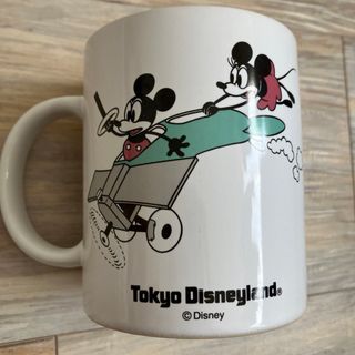 ディズニー(Disney)の東京ディズニーランド　ミッキー＆ミニーマウス　マグコーヒーカップ(グラス/カップ)