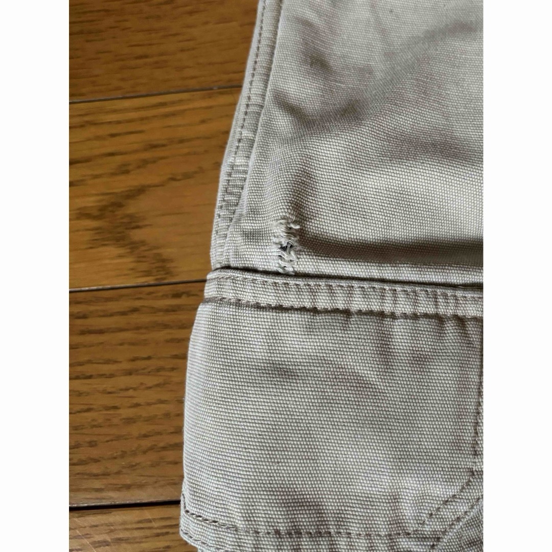 Dickies(ディッキーズ)のアメリカ古着　カーゴパンツ　USA製　TYNDALE ベージュ　ボロ メンズのパンツ(ワークパンツ/カーゴパンツ)の商品写真
