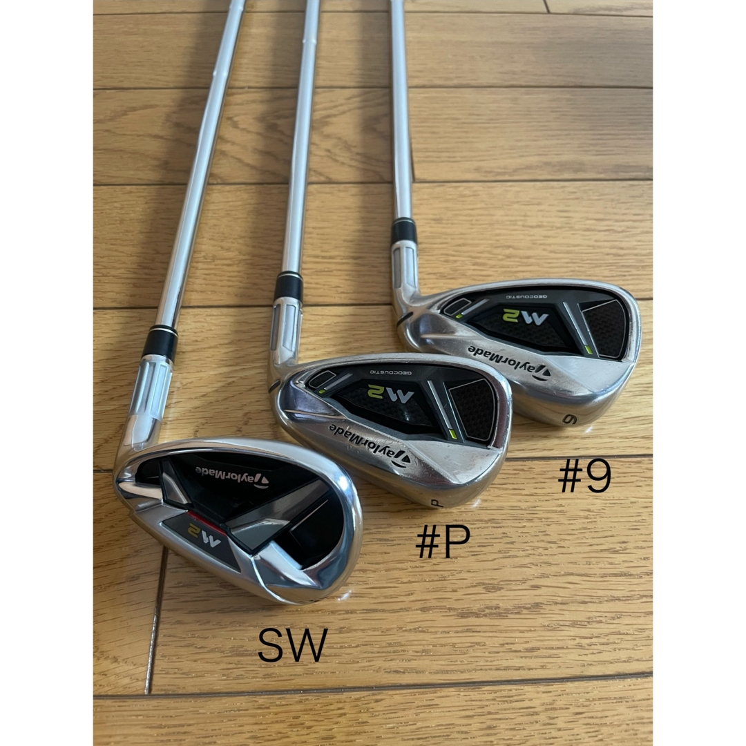 TaylorMade(テーラーメイド)の【値下げ】テーラーメイドm2アイアン 5I〜9I +SW スポーツ/アウトドアのゴルフ(クラブ)の商品写真