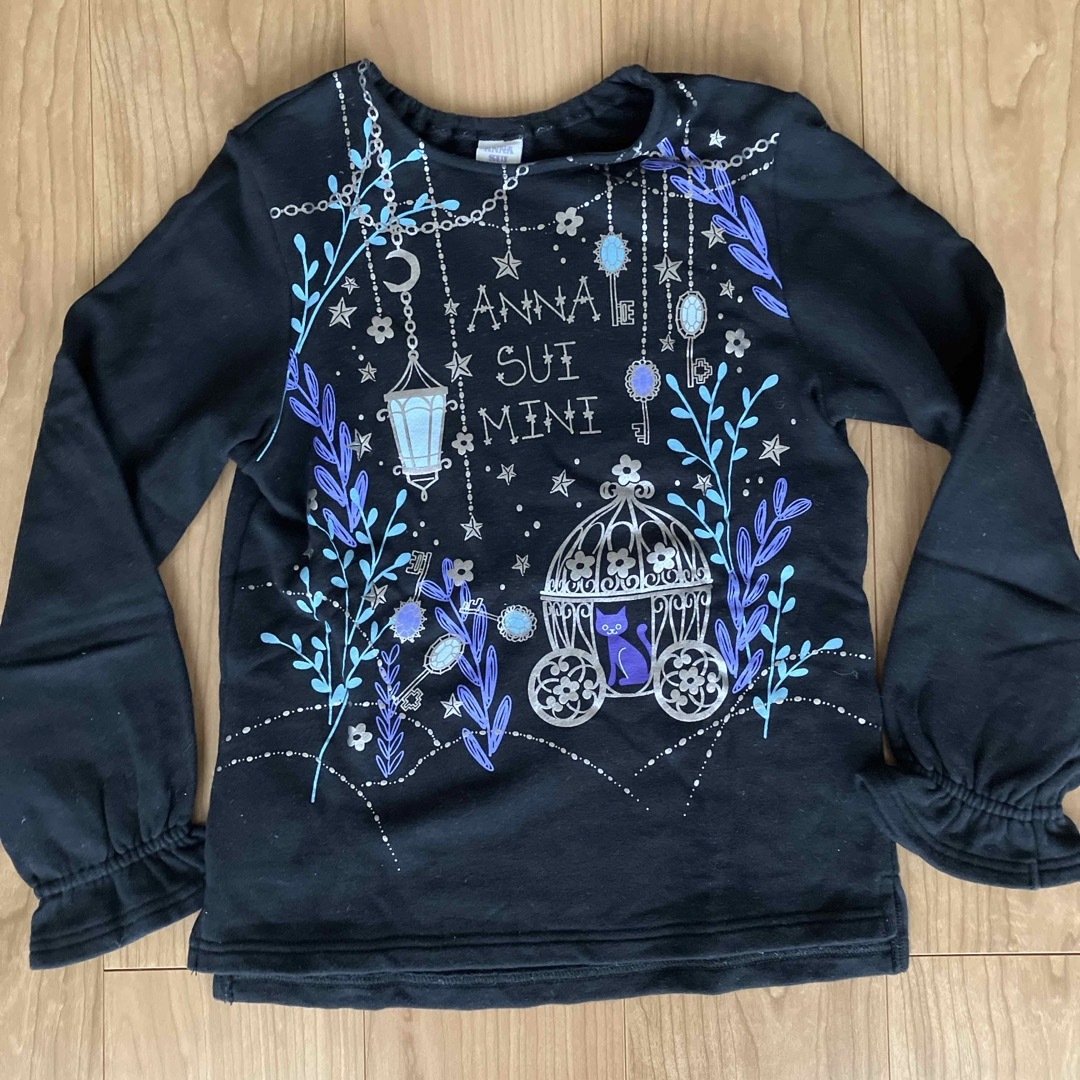 ANNA SUI mini(アナスイミニ)のアナスイミニ/トレーナー/140 キッズ/ベビー/マタニティのキッズ服女の子用(90cm~)(Tシャツ/カットソー)の商品写真