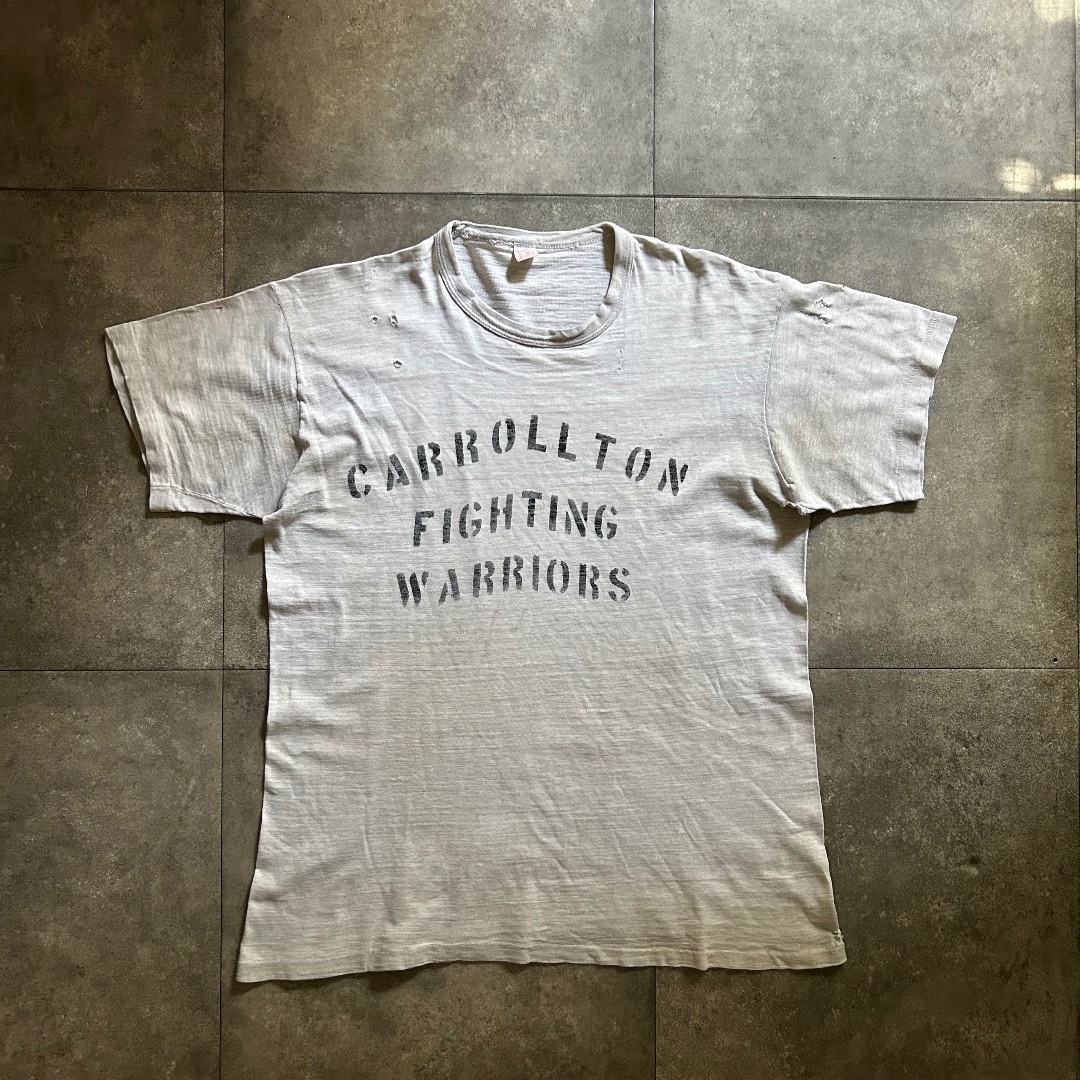 Russell Athletic(ラッセルアスレティック)の60s ラッセルアスレティック tシャツ USA製 グレー XL メンズのトップス(Tシャツ/カットソー(半袖/袖なし))の商品写真