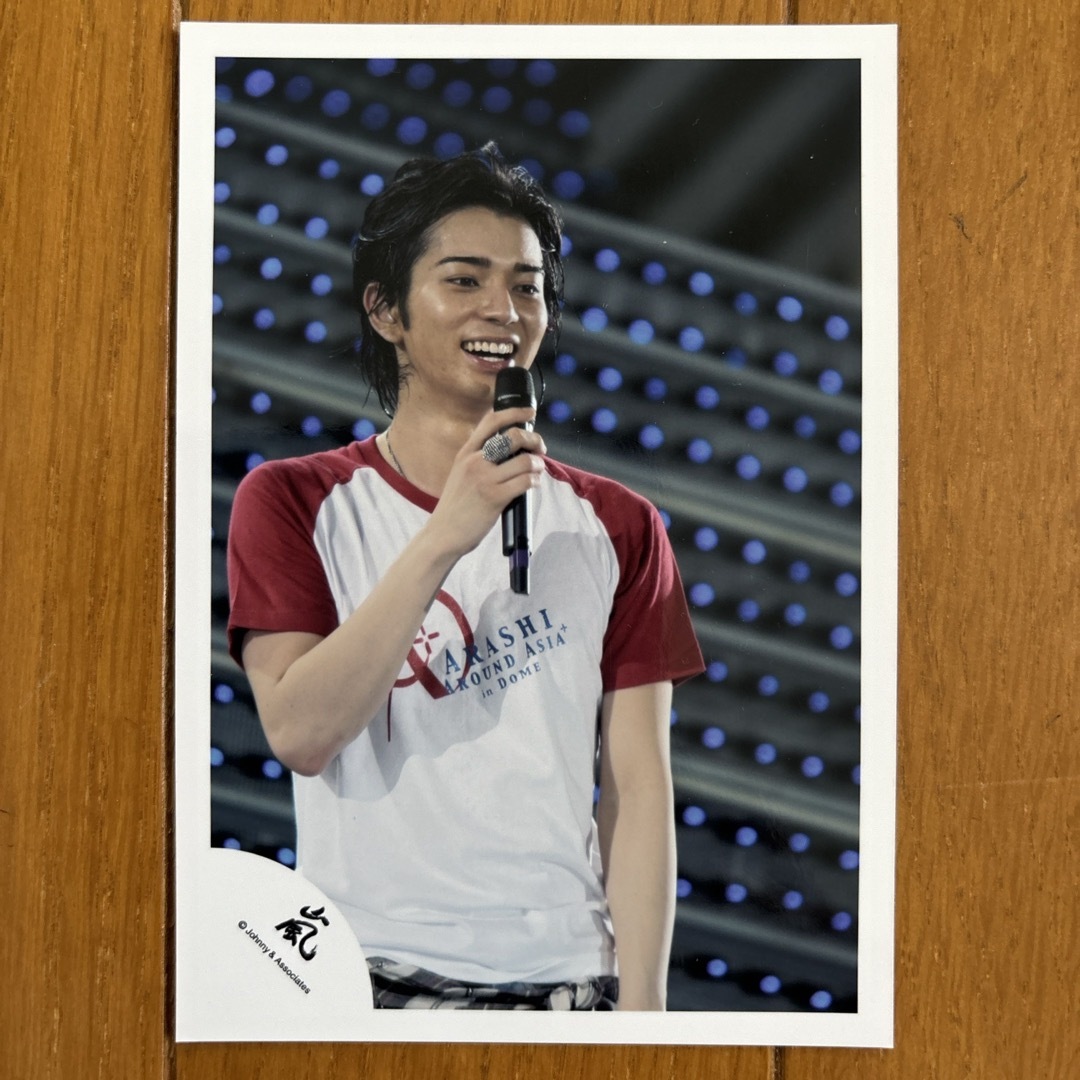 嵐(アラシ)の嵐　松本潤　公式写真　2枚セット エンタメ/ホビーのタレントグッズ(男性タレント)の商品写真