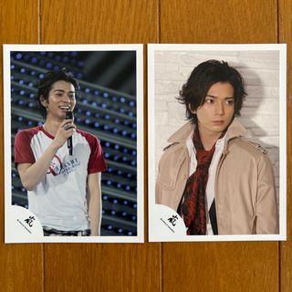 アラシ(嵐)の嵐　松本潤　公式写真　2枚セット(男性タレント)