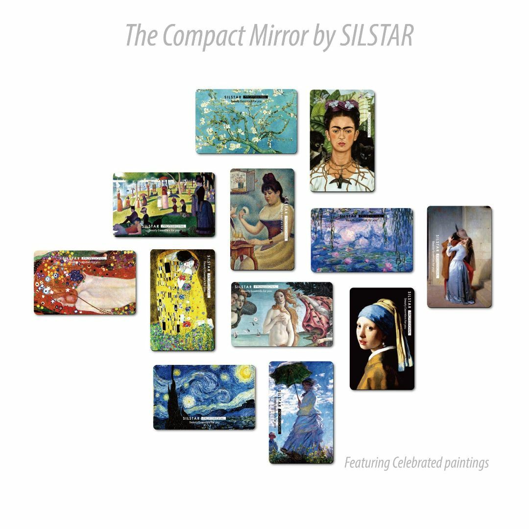 人気商品SILSTAR PROFESSIONAL コンパクトカードミラー 壊 コスメ/美容のキット/セット(コフレ/メイクアップセット)の商品写真