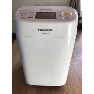 パナソニック(Panasonic)の【値下】【美品】パナソニック ホームベーカリー　SD-BH105-P (ホームベーカリー)