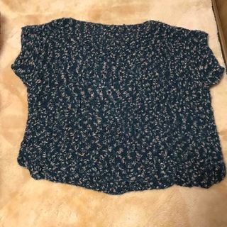 EU  毛糸　チュニック風セーター(ニット/セーター)