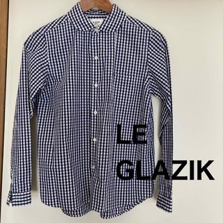 ルグラジック(LE GLAZIK)のLE GLAZIK ルグラジック ギンガムチェックシャツ 36(シャツ/ブラウス(長袖/七分))