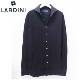 ラルディーニ(LARDINI)の《ラルディーニ》新品 イタリア製 ホリゾンタルカラー ストレッチシャツ M(シャツ)